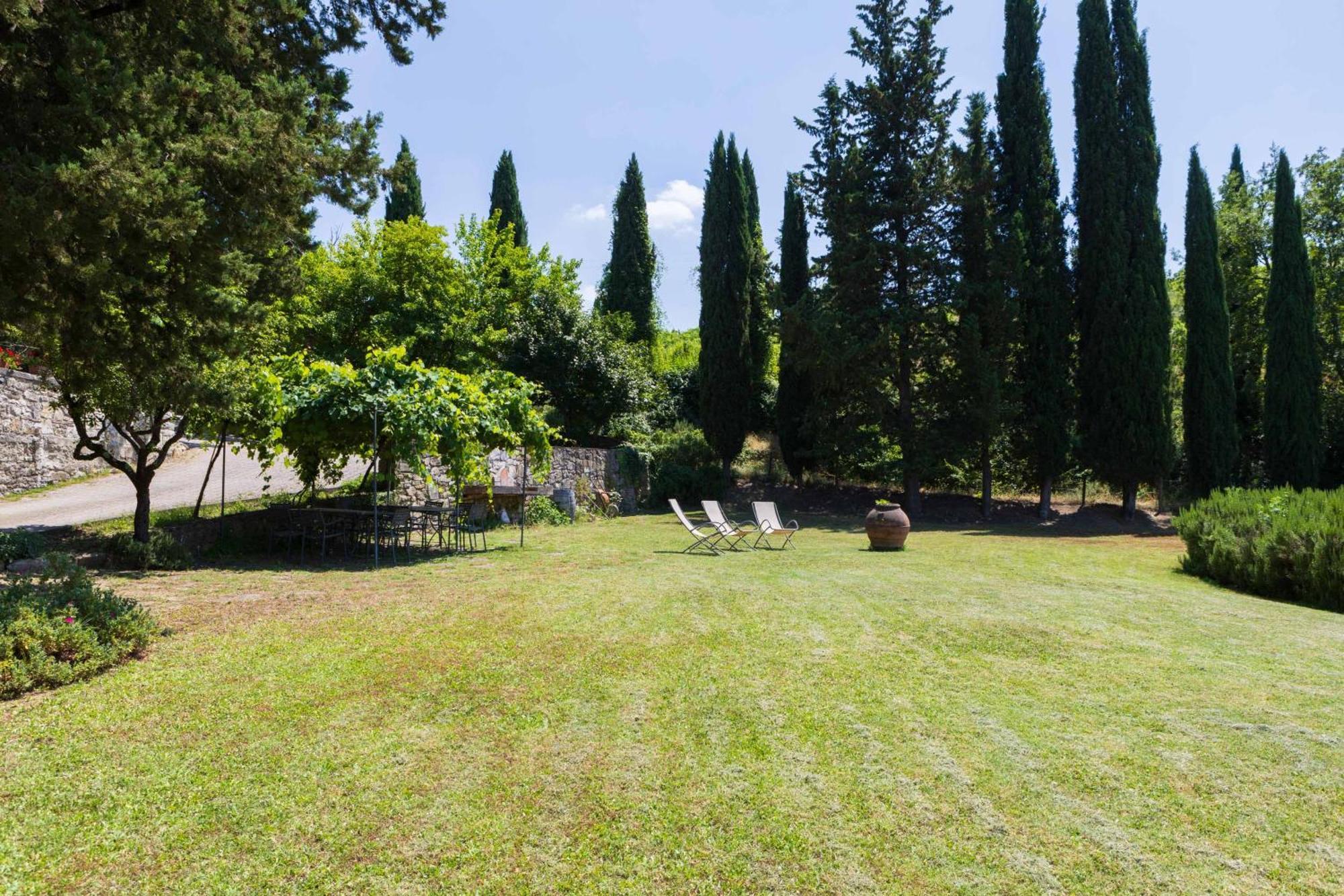 Foresteria Castello Di Verrazzano Greve in Chianti Bagian luar foto