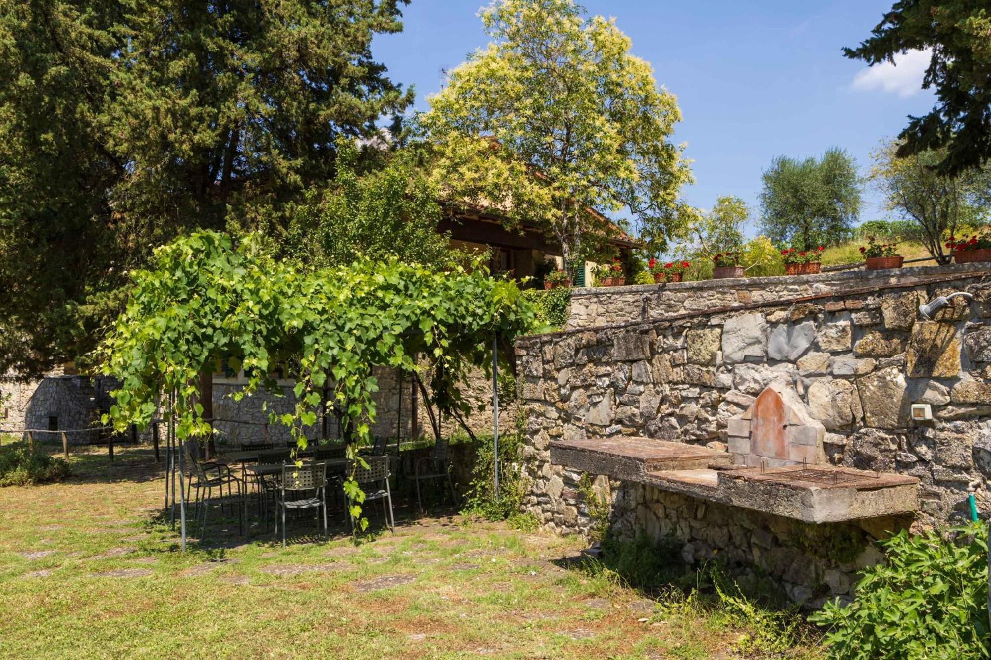 Foresteria Castello Di Verrazzano Greve in Chianti Bagian luar foto