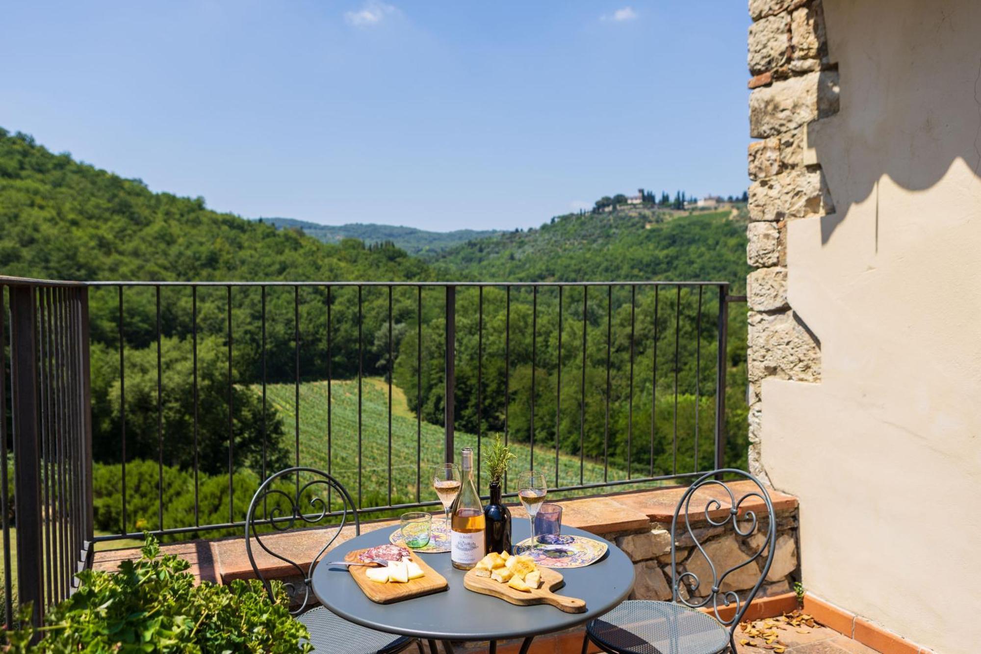 Foresteria Castello Di Verrazzano Greve in Chianti Bagian luar foto